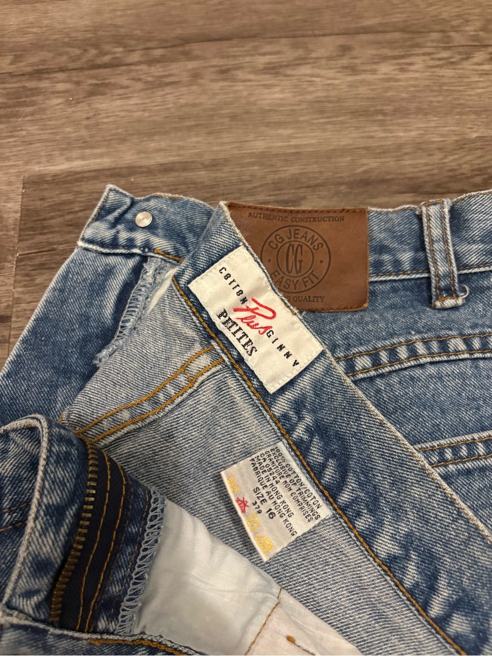 VTG Cotton Ginny Jeans - Ladies 16 Petite